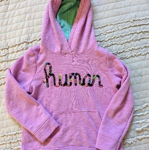 Cat & Jack 4T "Human" Hoodie